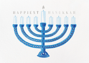 Joyful Light - Hanukkah Card by 2021 Co.