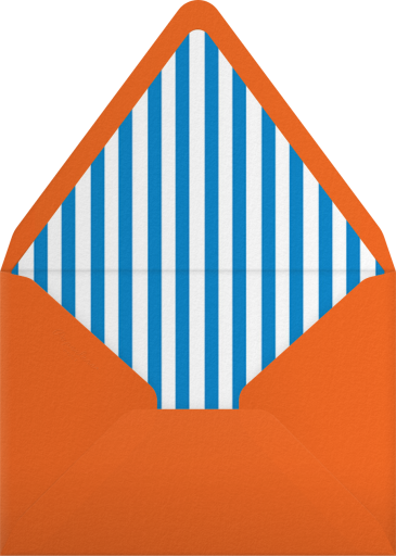 Pool Time - Paperless Post Envelope