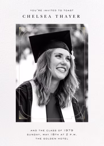 Sinclair - Graduation Party Invitation by Paperless Post