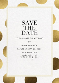 Gold Spots by Carolina Herrera