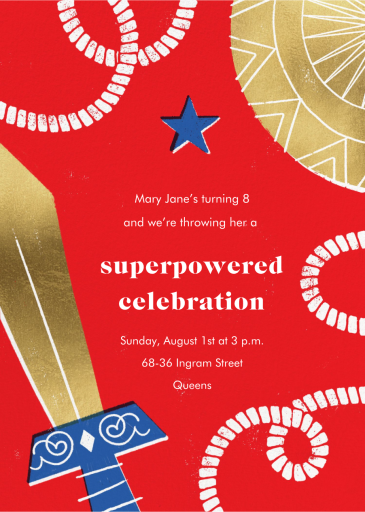 Birthday Hero by Paperless Post