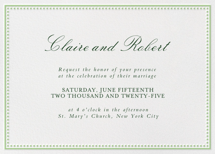 Simple Frame - Wedding Invitation by Inquisited