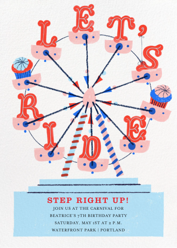 Festive Ferris by Paperless Post