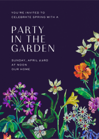 Lockwood - Spring Party Invitation by Liberty