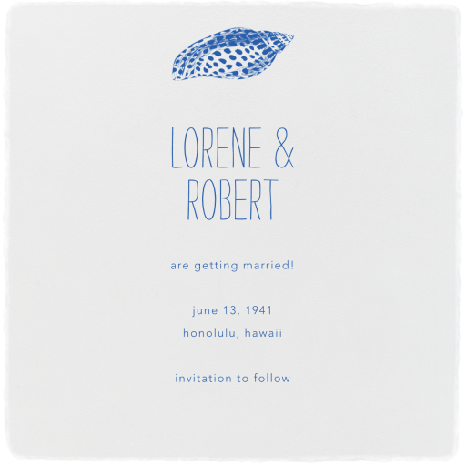 Deckle Ivory - Save the Date by Paperless Post