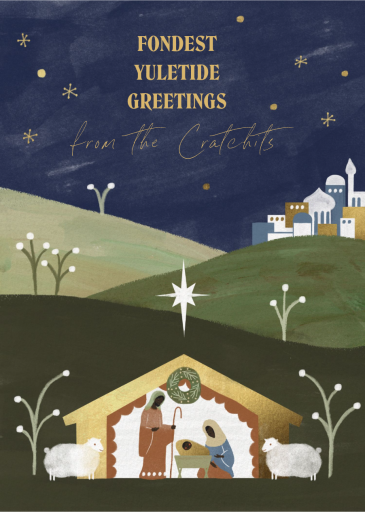 Heavenly Peace - Christmas Card by Paperless Post