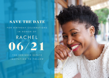 Horizontal Split - Save the Date by Paperless Post