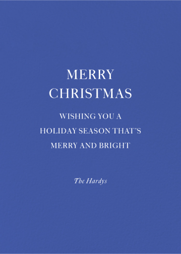 Christmas Compost - Christmas Card by Party of One - Back