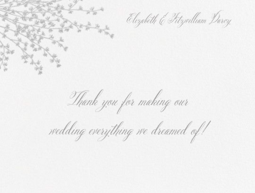 Forsythia Sprig - Stationery by Crane & Co.