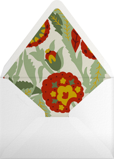 Spanish Garden (Stationery) - Oscar de la Renta Envelope