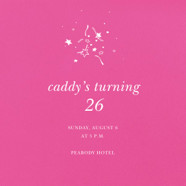 Magenta - Birthday Invitation by Paperless Post