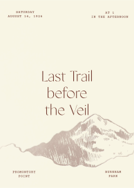 Mountainscape - Bachelorette Party Invitation by Paperless Post