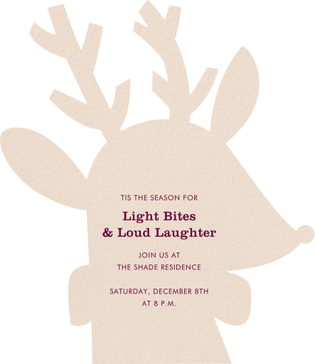 Gold Antlers by Meri Meri - Back