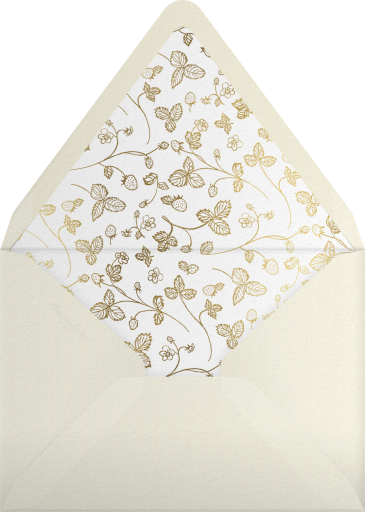 Strawberry Dreams - Paperless Post Envelope