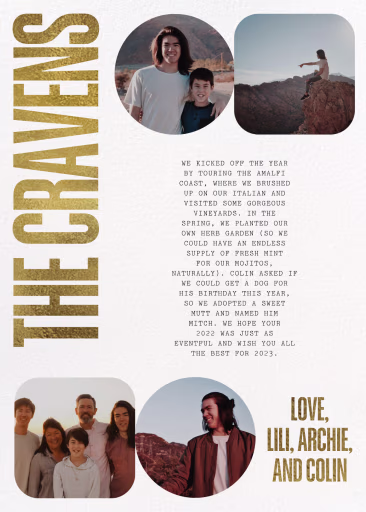 Frames - New Year's Card by Paperless Post