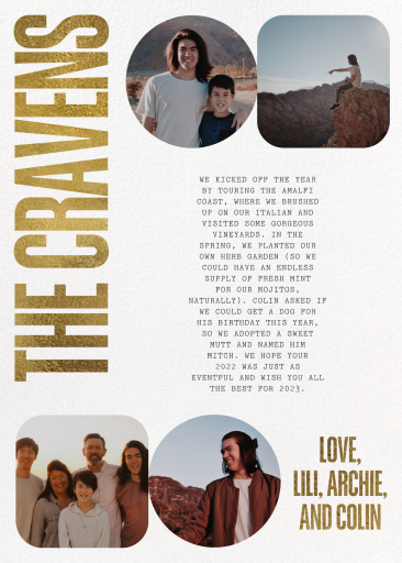 Frames - Christmas Card by Paperless Post