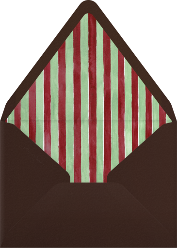 Fancy Porcelain - Happy Menocal Envelope
