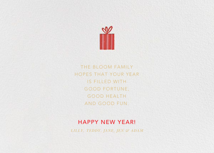 Ready for Santa by Mr. Boddington's Studio - Back