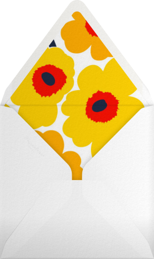 Unikko (Square) - Marimekko Envelope