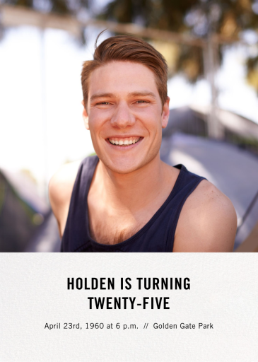 Split Screen - Birthday Invitation by Paperless Post