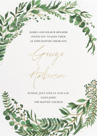 Verde - Religious Invitation by Paperless Post