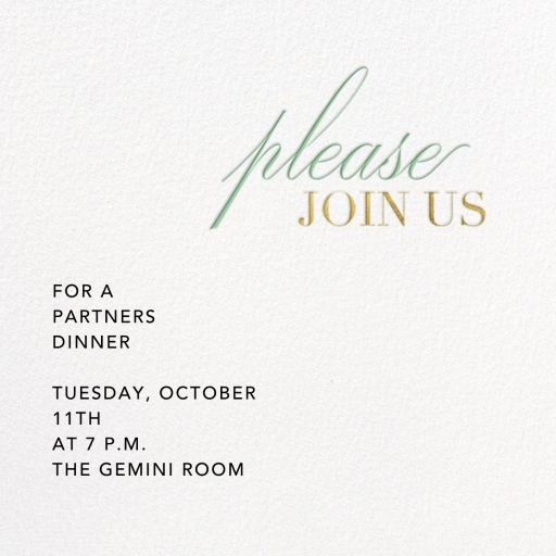 Please Join Us by Paperless Post