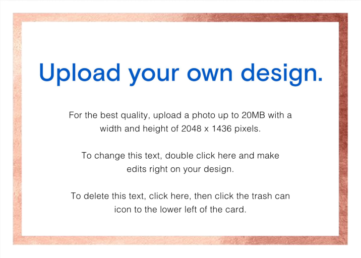 Custom Foil (Two-Sided) - Invitation by Paperless Post