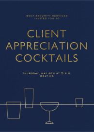 Lower the Bar - Cocktail Party Invitation by Paperless Post