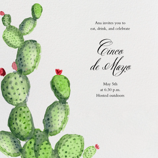 Nopal - Invitation by Paperless Post