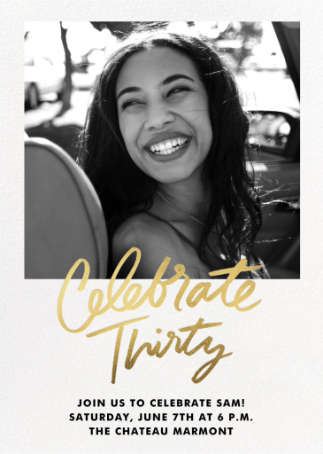 Spotlight Photo - Invitation by Cheree Berry Paper & Design