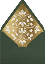 Winter Crest - Paperless Post Envelope