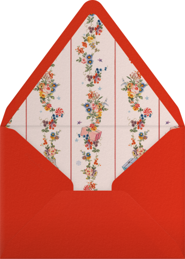 Floral Gift Tag - Stephanie Fishwick Envelope