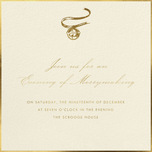 Thurloe - Holiday Party Invitation by Paperless Post