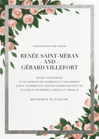 Teablossom - Wedding Invitation by Paperless Post