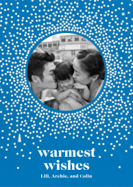 Radiating Dots - Holiday Card by Cheree Berry Paper & Design