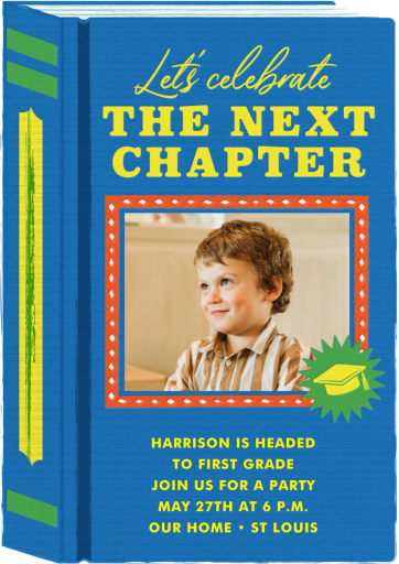 Chapter Book - Invitation by Cheree Berry Paper & Design