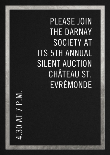 Simple Gold Border - Business Event Invitation by Paperless Post