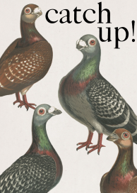 Bird Talk - Party Invitation by John Derian