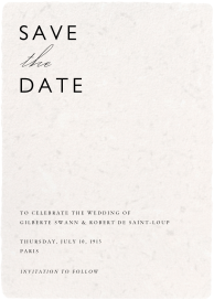 Around the Edges - Save the Date by Paperless Post