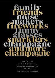 New Year Essentials by Paperless Post