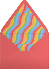 Rainbow Waves - Paperless Post