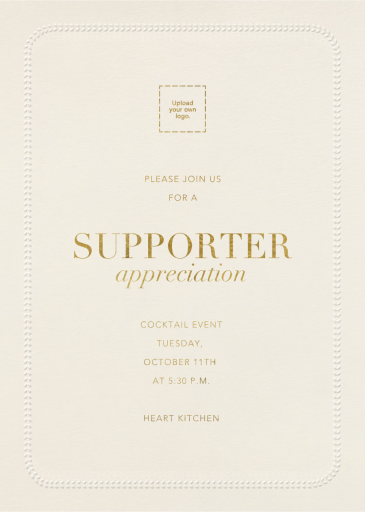 Leaf Inner Bevel Border - Business Event Invitation by Paperless Post