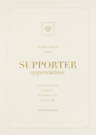 Leaf Inner Bevel Border by Paperless Post