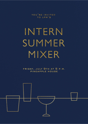 Lower the Bar - Cocktail Party Invitation by Paperless Post