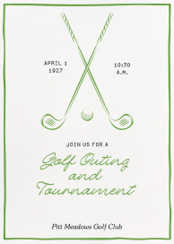 Golf Club - Sports Invitation by Paperless Post