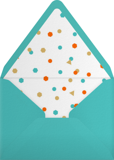 This Party's Shaping Up - Paperless Post Envelope