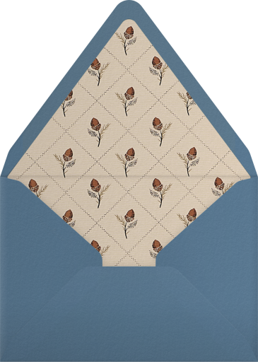 Twig and Pinecone - Schumacher Envelope