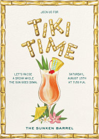 Bamboo Border by Paperless Post