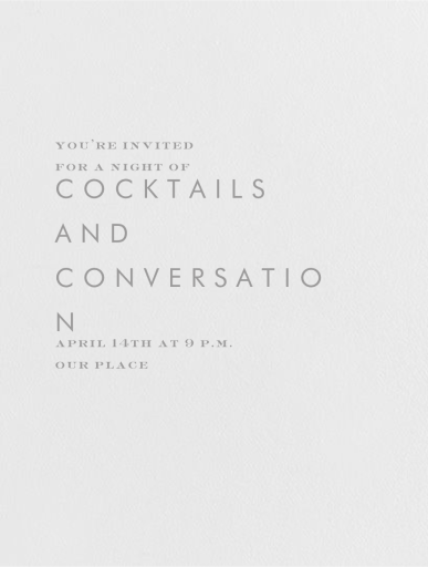 Brigid - Party Invitation by Paperless Post