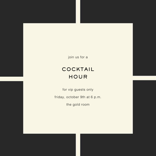 Deco - VIP Event Invitation by Paperless Post